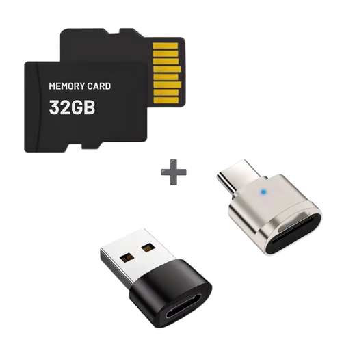 SD Card + Adapters