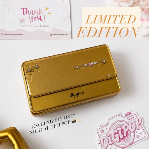 LIMITED EDITION | Gold Sliding Camera