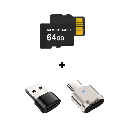 SD Card + Adapters